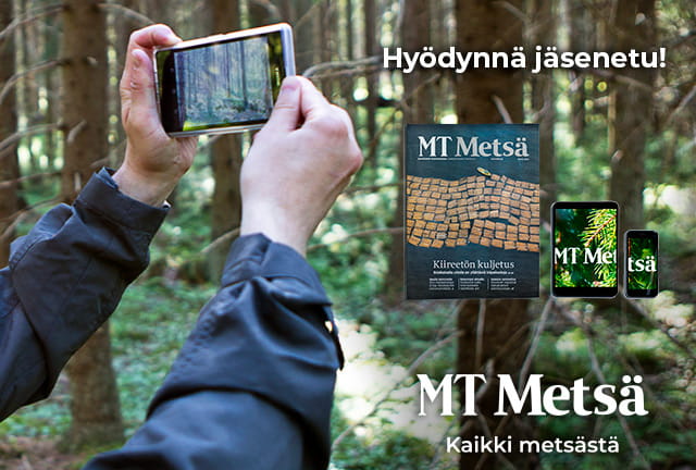 Mhy:n jäseneille MT Metsä jäsenetuhintaan