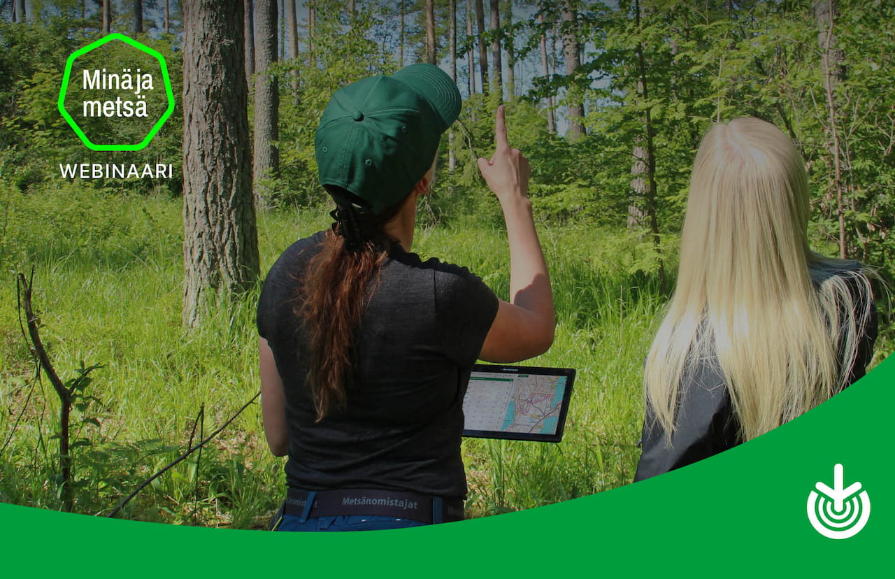 Minä ja metsä - webinaari uudelle metsänomistalle.