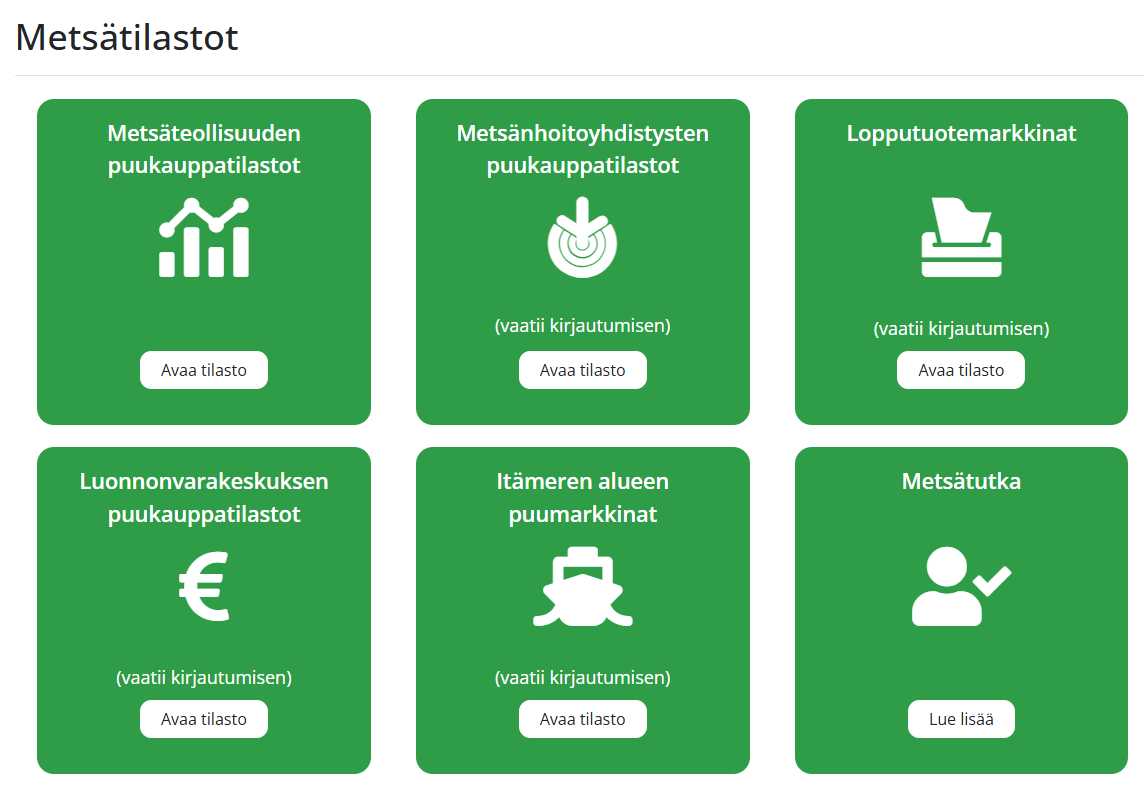 MTK:n uudet metsätilastot tarjoavat tarkkaa markkinatietoa metsänomistajille 