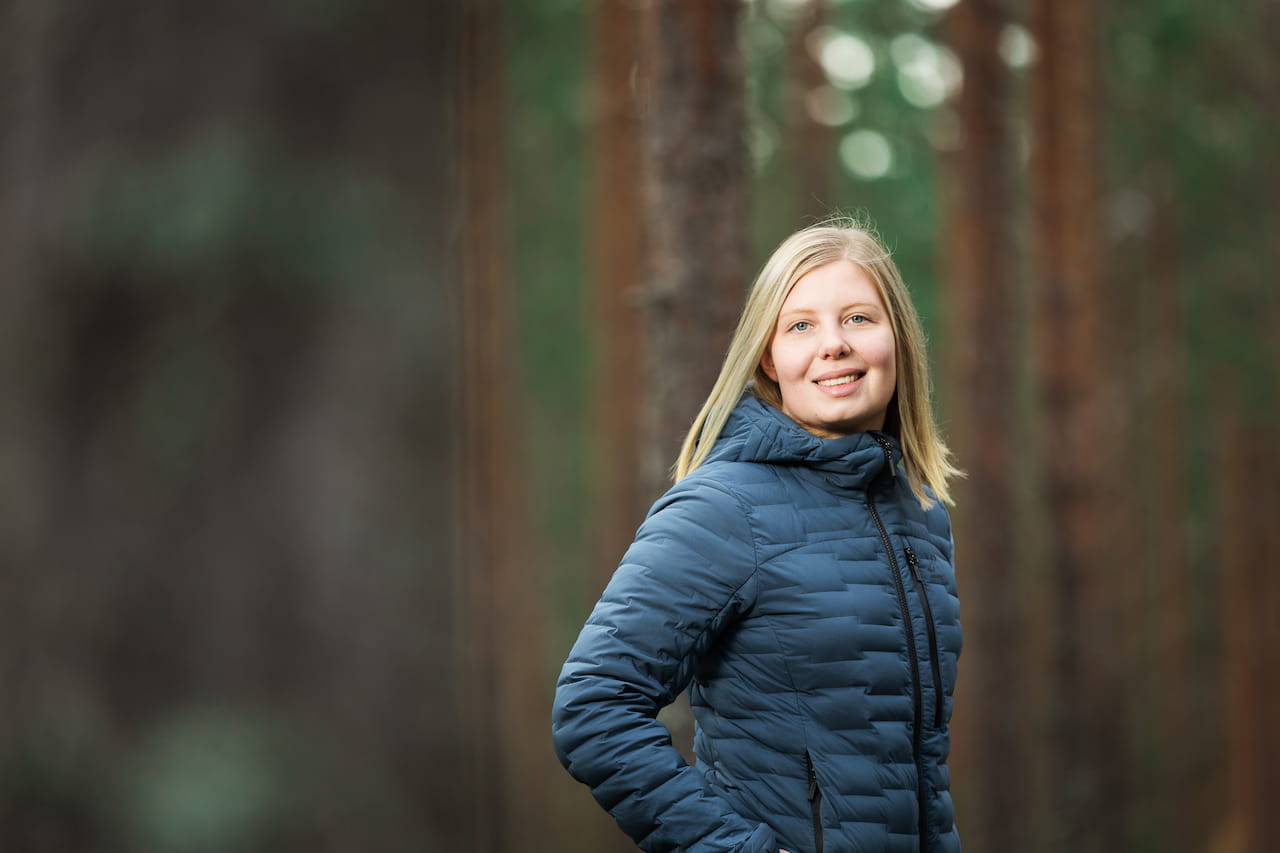Metsä on ollut aina läsnä Maiju Moilaselle