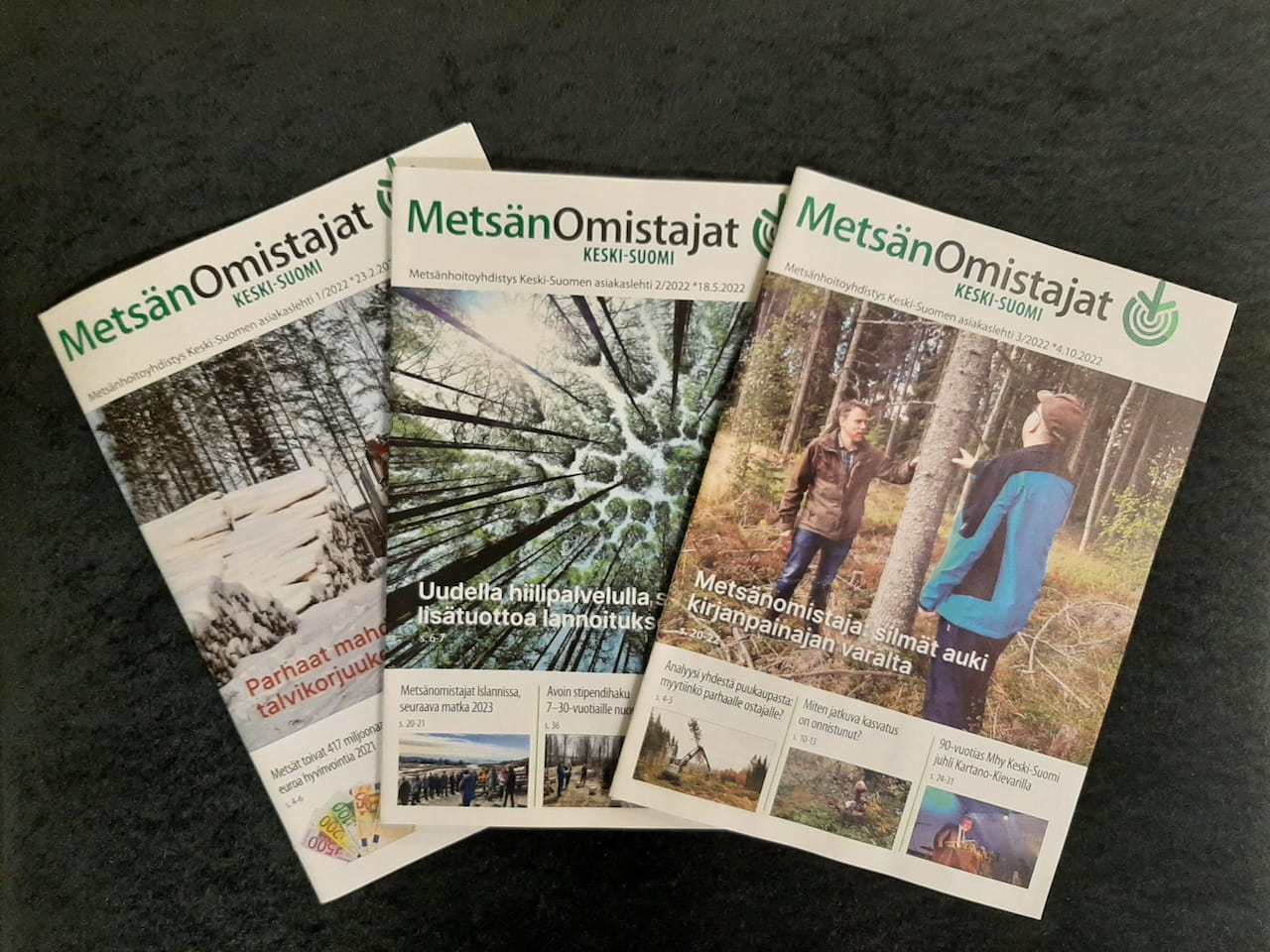 Kerro mielipiteesi asiakaslehdestämme