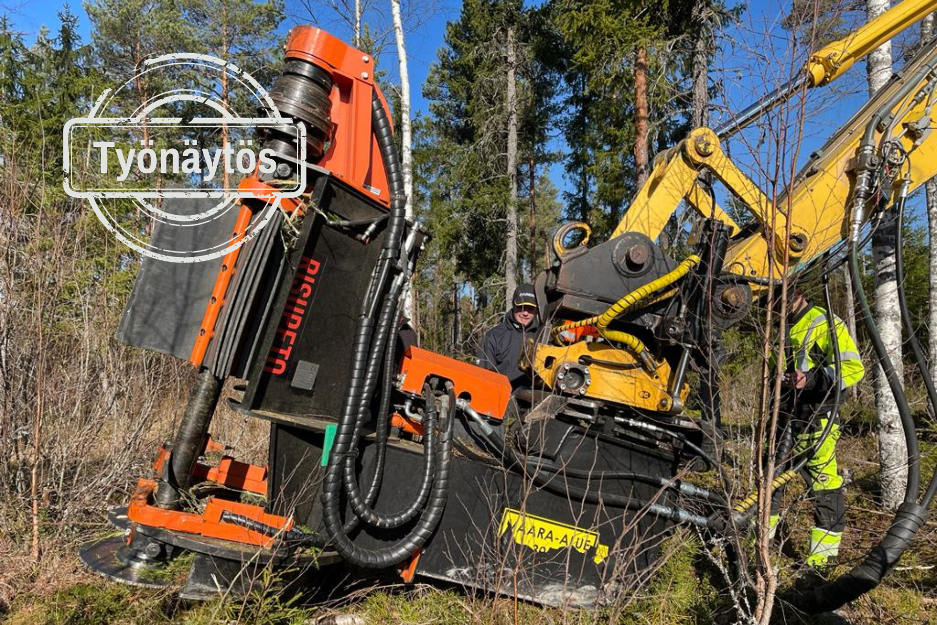 Työnäytös Ruskolla la 14.10.