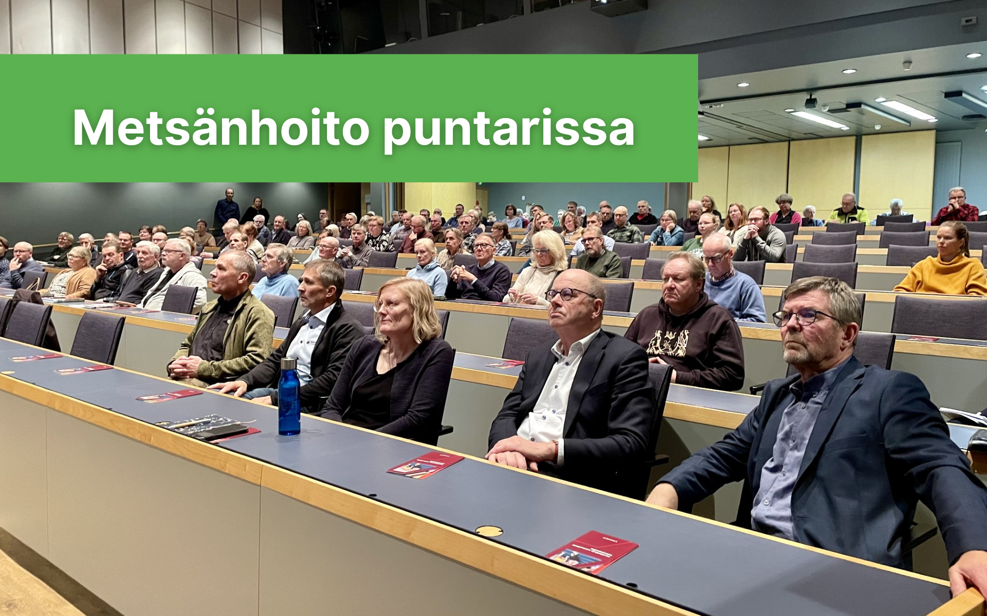 Asiantuntijat Metsäseminaarissa Turussa: Metsien elinvoimaisuus ja ilmastohyödyt edellyttävät aktiivista metsänhoitoa ja pitkäjänteisiä toimia