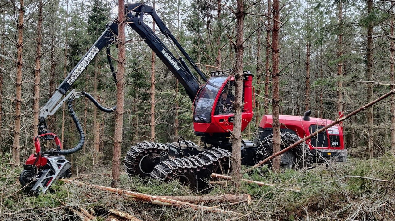 Metsänhoitoyhdistyksen korjuupalvelu on hyvä vaihtoehto