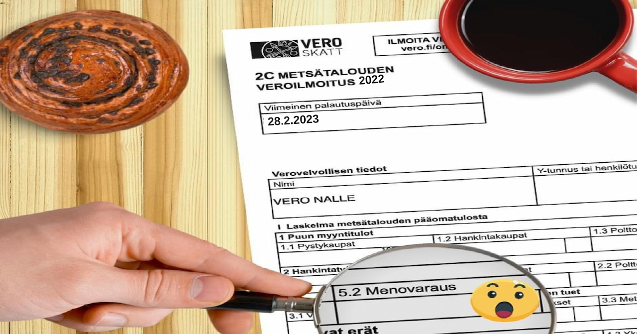 Apua metsäveroilmoitukseen