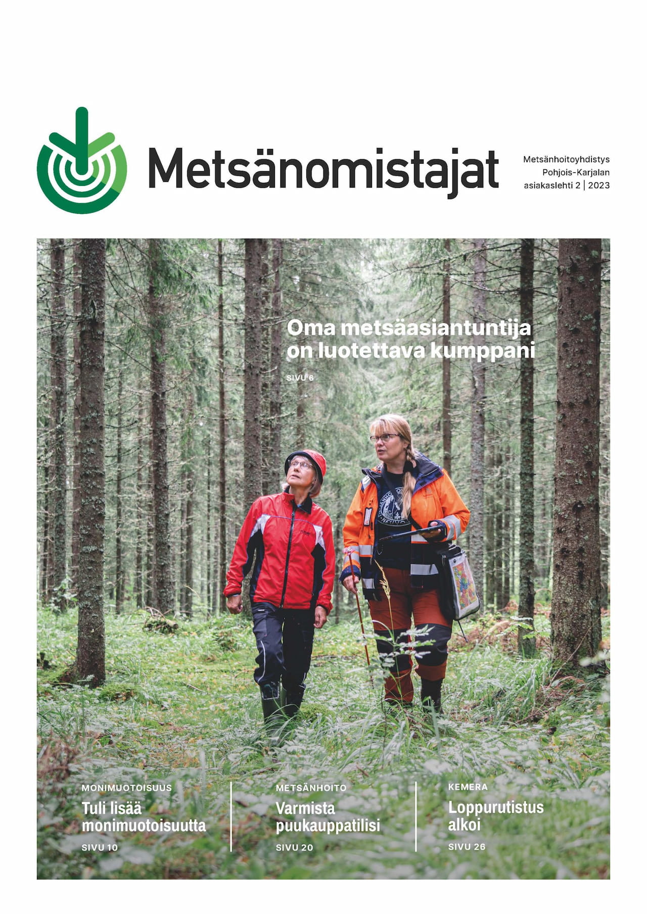 Asiakaslehti 2/2023 ilmestynyt