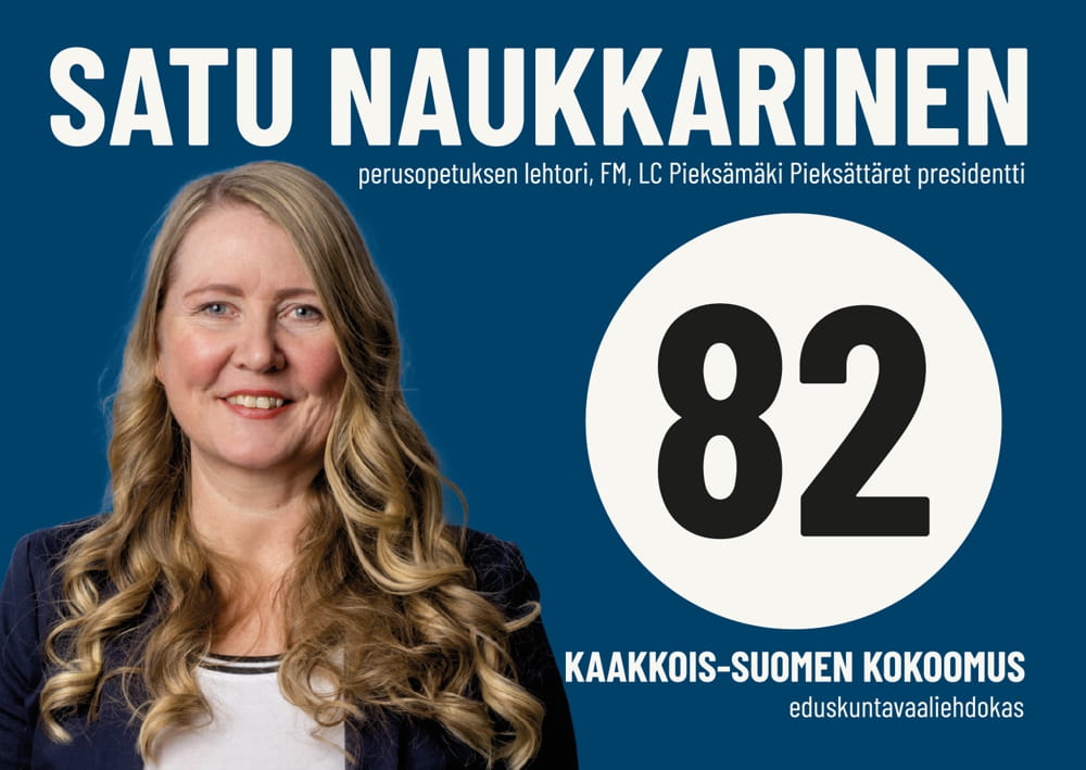 Naukkarinen Satu, Kokoomus