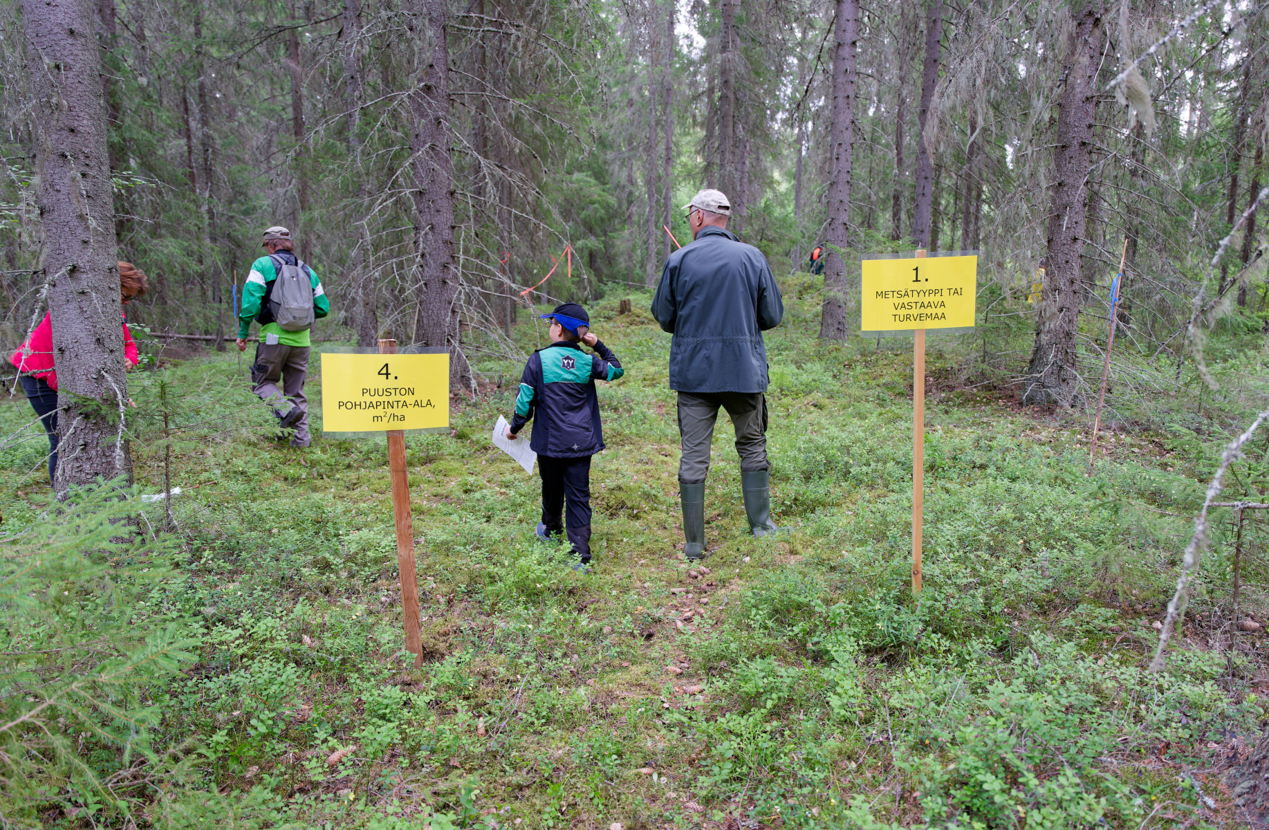 Suomenniemen metsätaitokilpailuiden tulokset 22.7.2023 ja kuvia päivästä