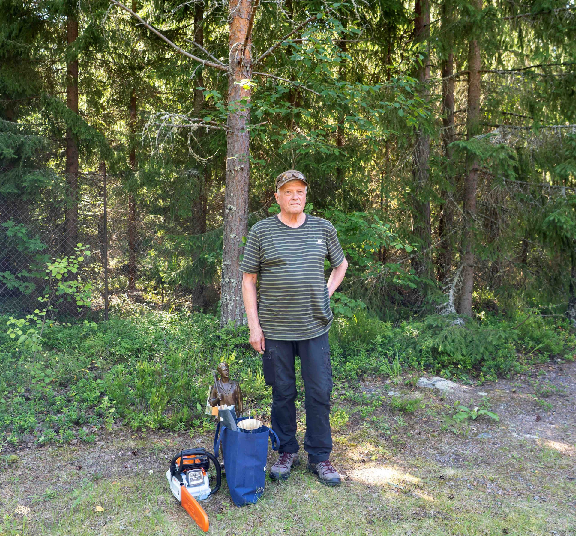 Suomenniemen metsätaitokilpailujen voittajaksi Matti Matilainen