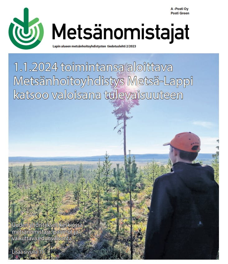 Lapin alueen metsänhoitoyhdistysten uusi lehti on ilmestynyt!