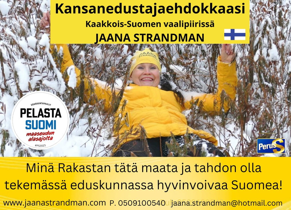 Strandman Jaana, Perussuomalaiset