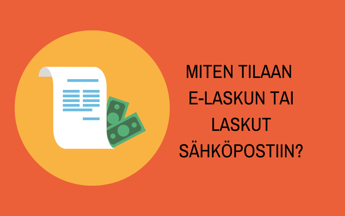 Tilaa elasku tai tilaa lasku sähköpostiin Metsänhoitoyhdistys Pirkanmaa